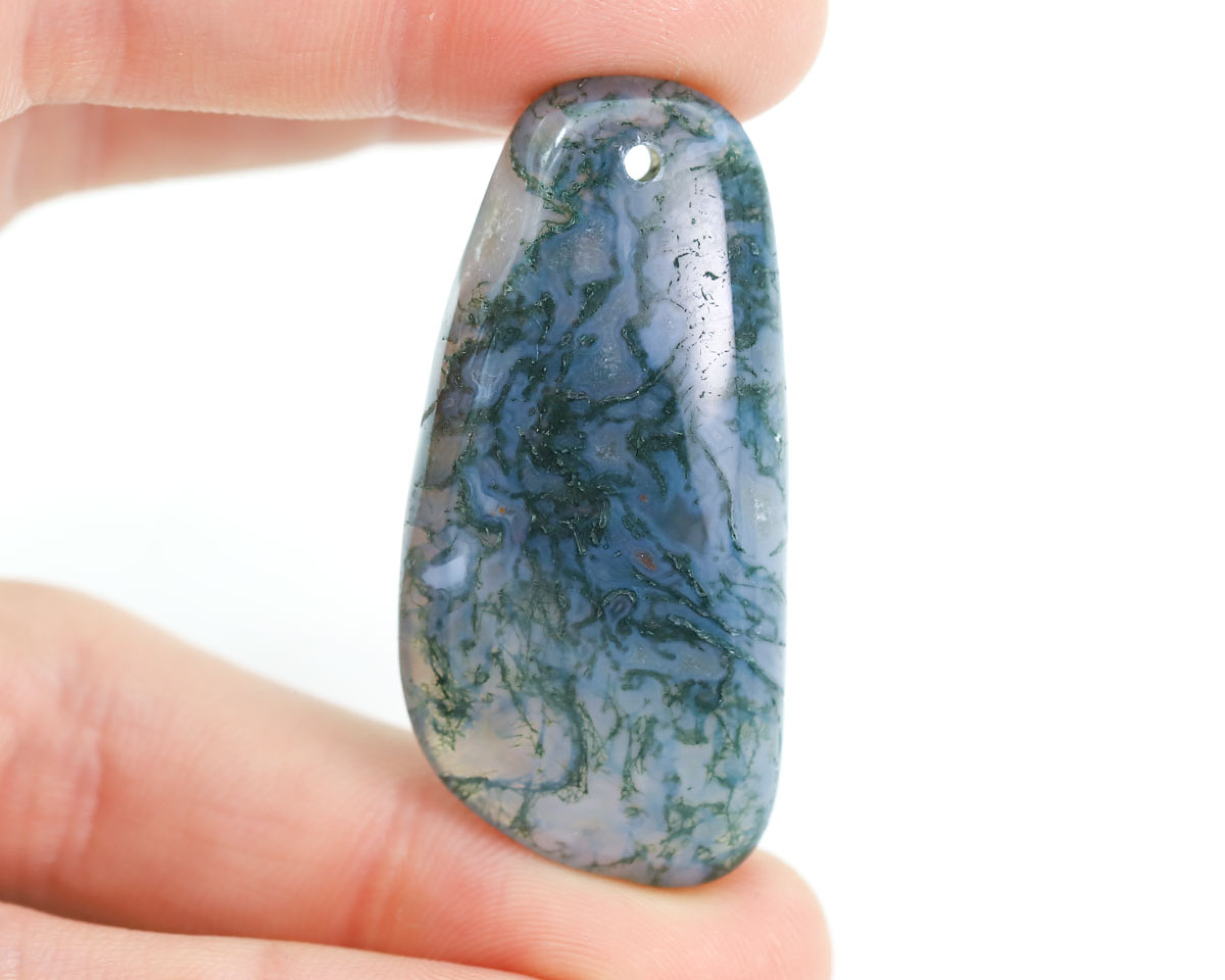 Agat Mszysty wiercony 2mm