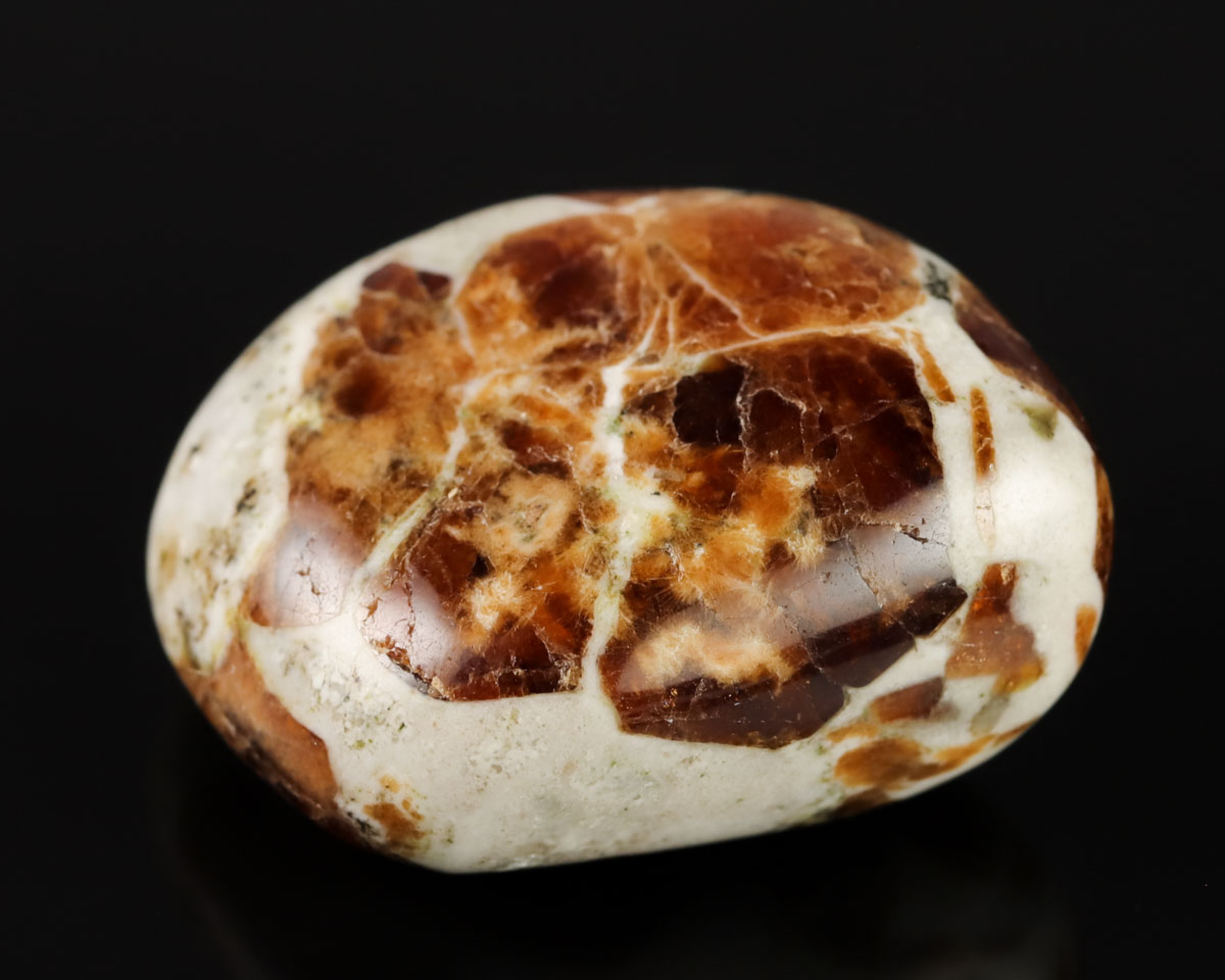 Granat w Wollastonicie 