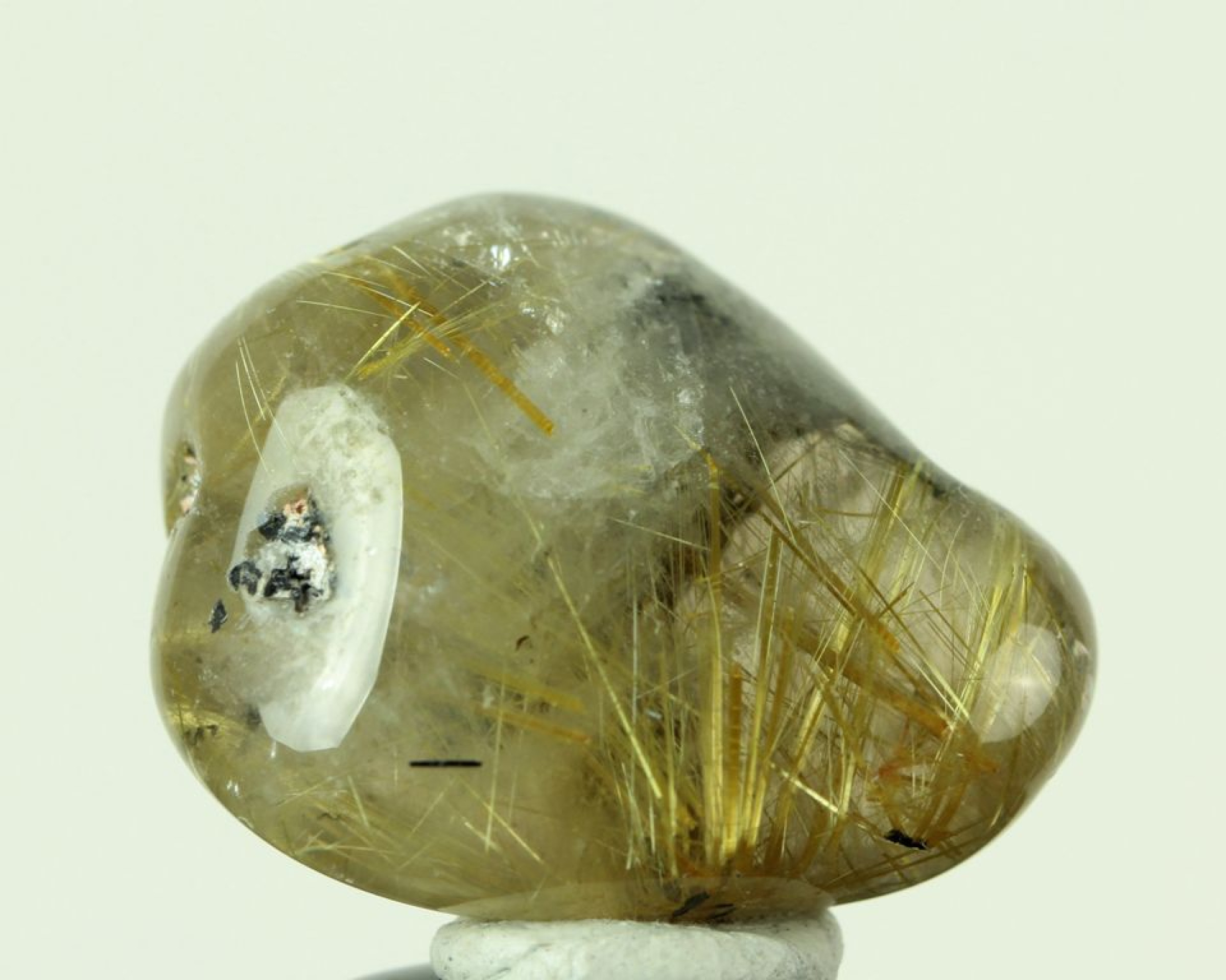 Kwarc z Rutylem (włosy wenus) 