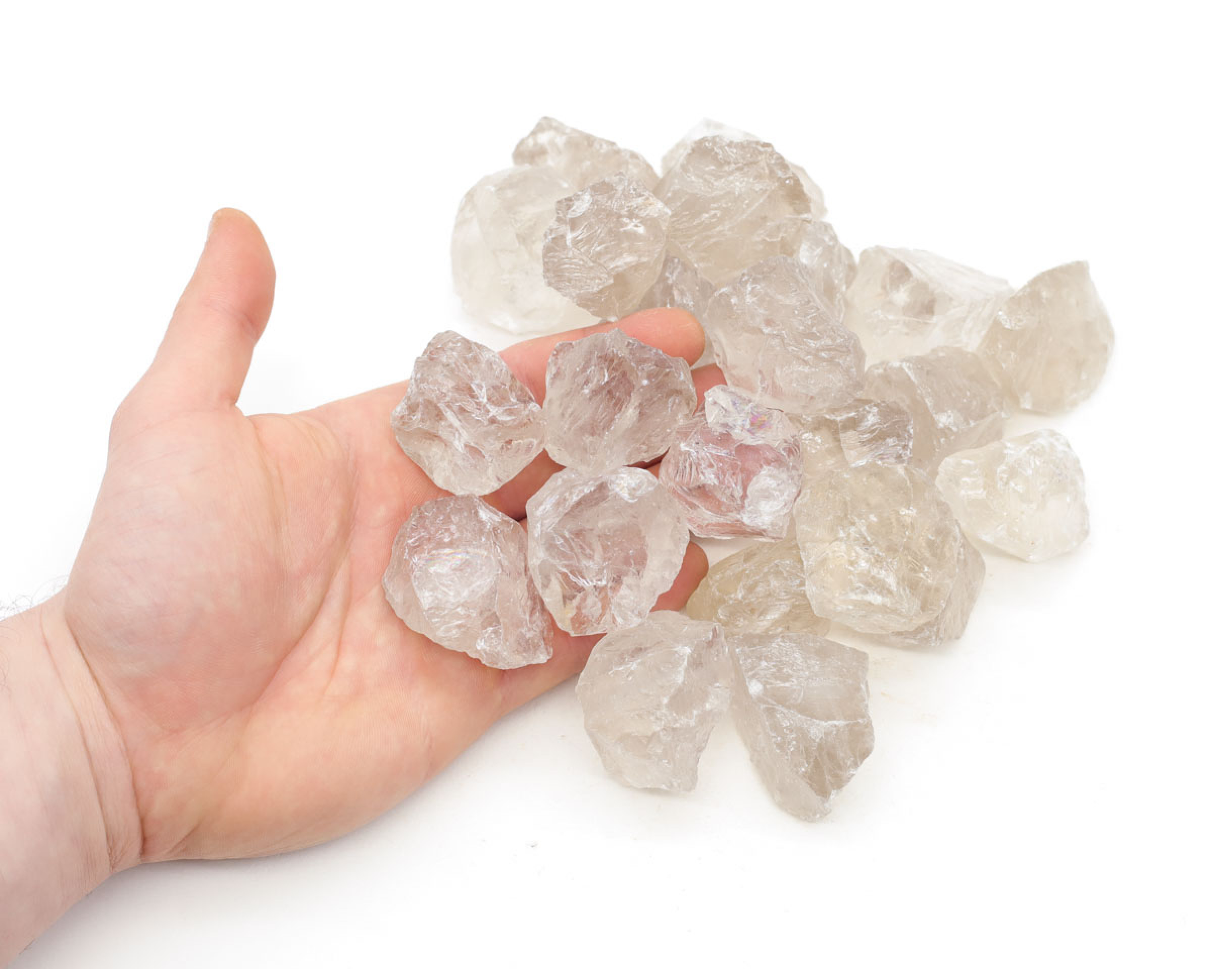 Kwarc Dymny surowy 29-45g