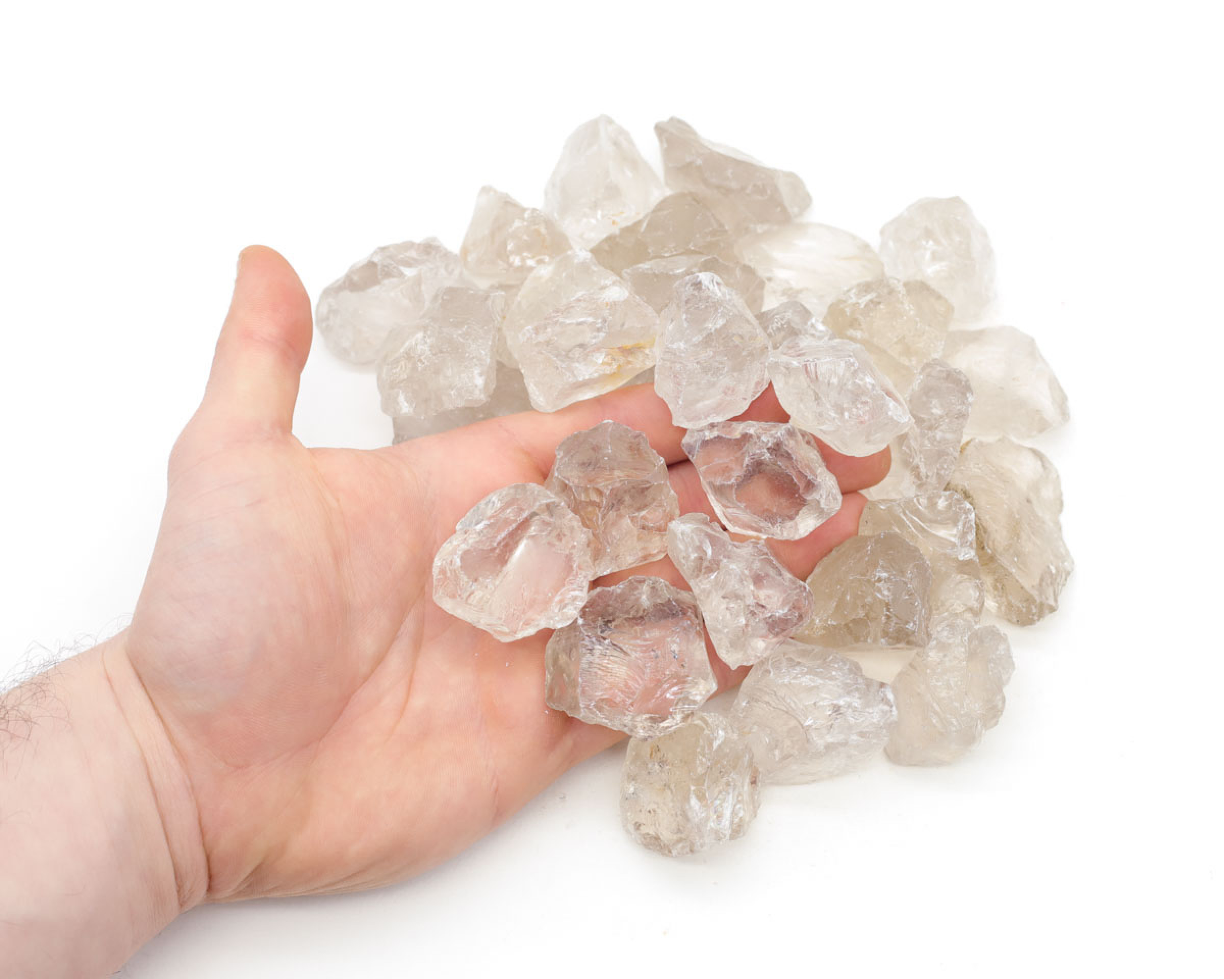 Kwarc dymny surowy 15-30g