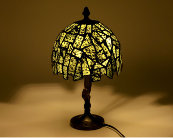 Lampa z serpentynu fi20cm