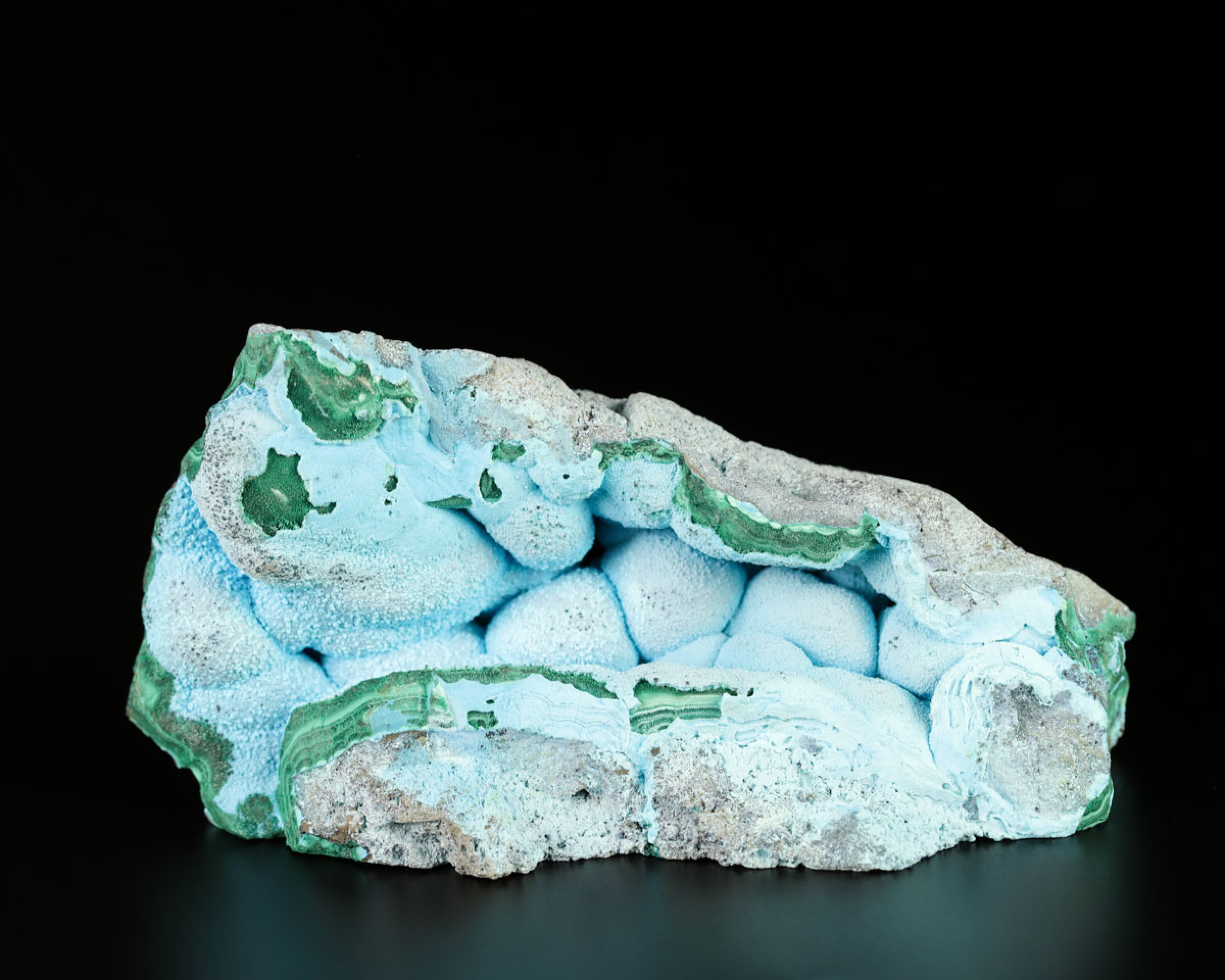 Chryzokola na malachicie