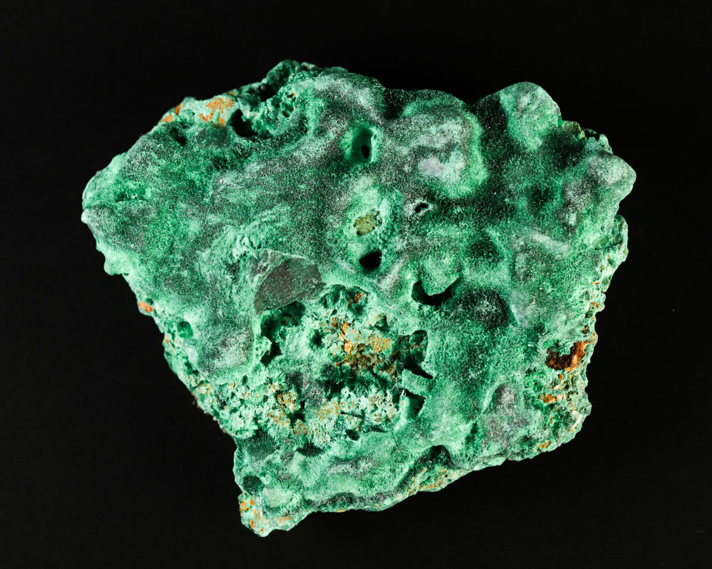 Malachit włóknisty