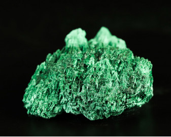 Malachit włóknisty