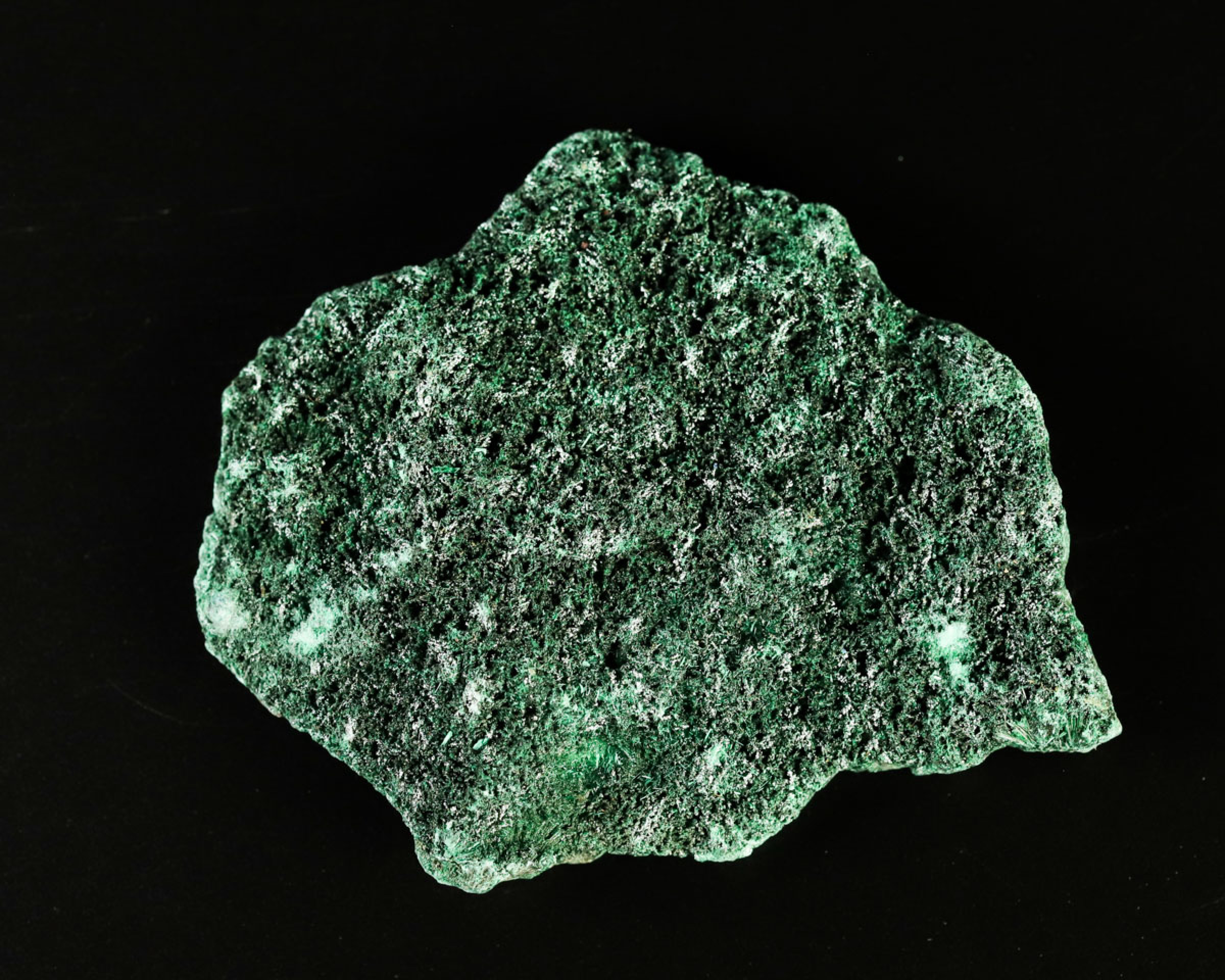 Malachit włóknisty