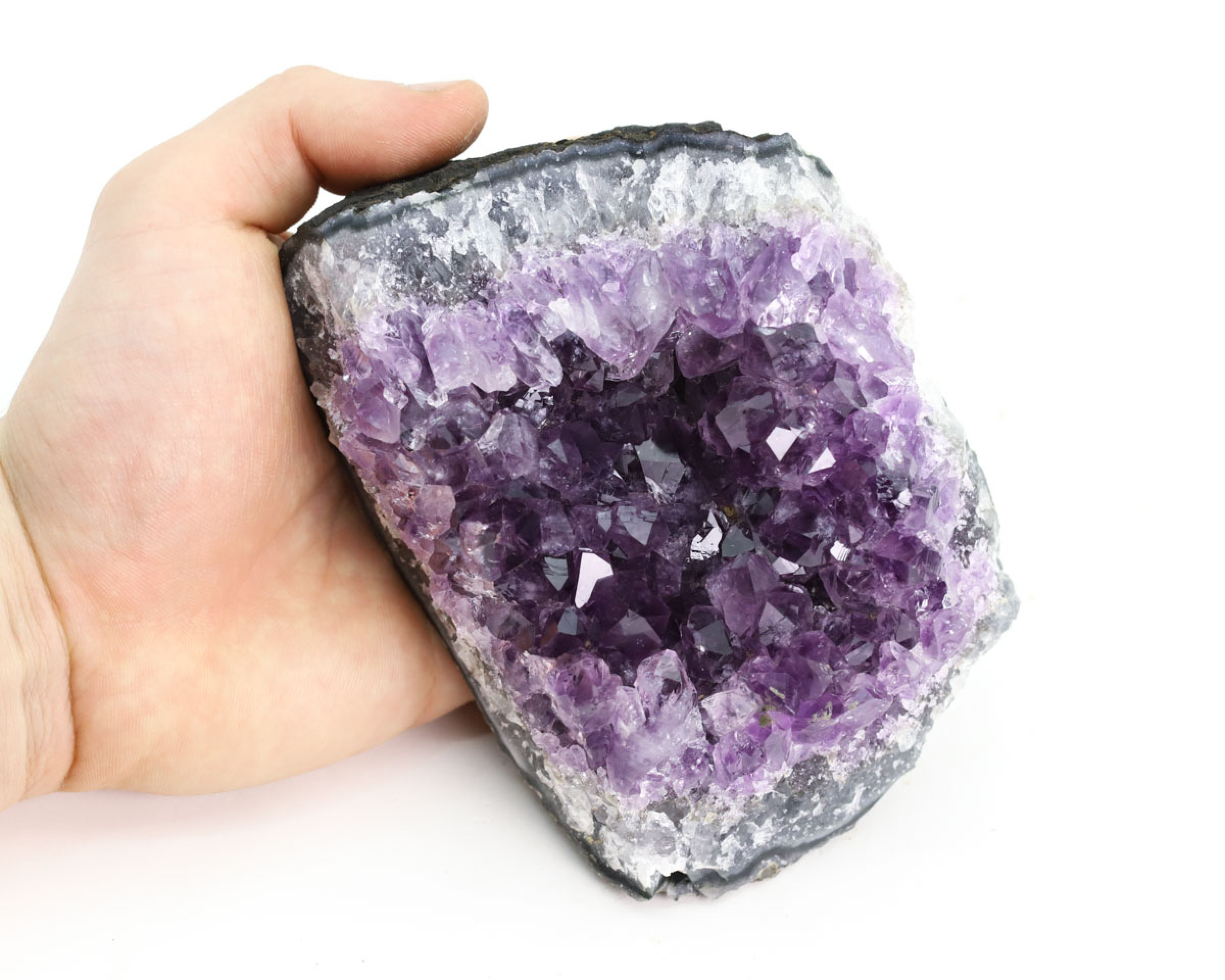 Ametyst szczotka  Brazylia